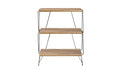 Woody Fashion Regal Lazandos Braun Span melaminbeschichtet, 46x76x30cm