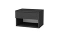 Woody Fashion Nachttisch Jamot Anthrazit Span melaminbeschichtet, 44.6x29x31.9cm