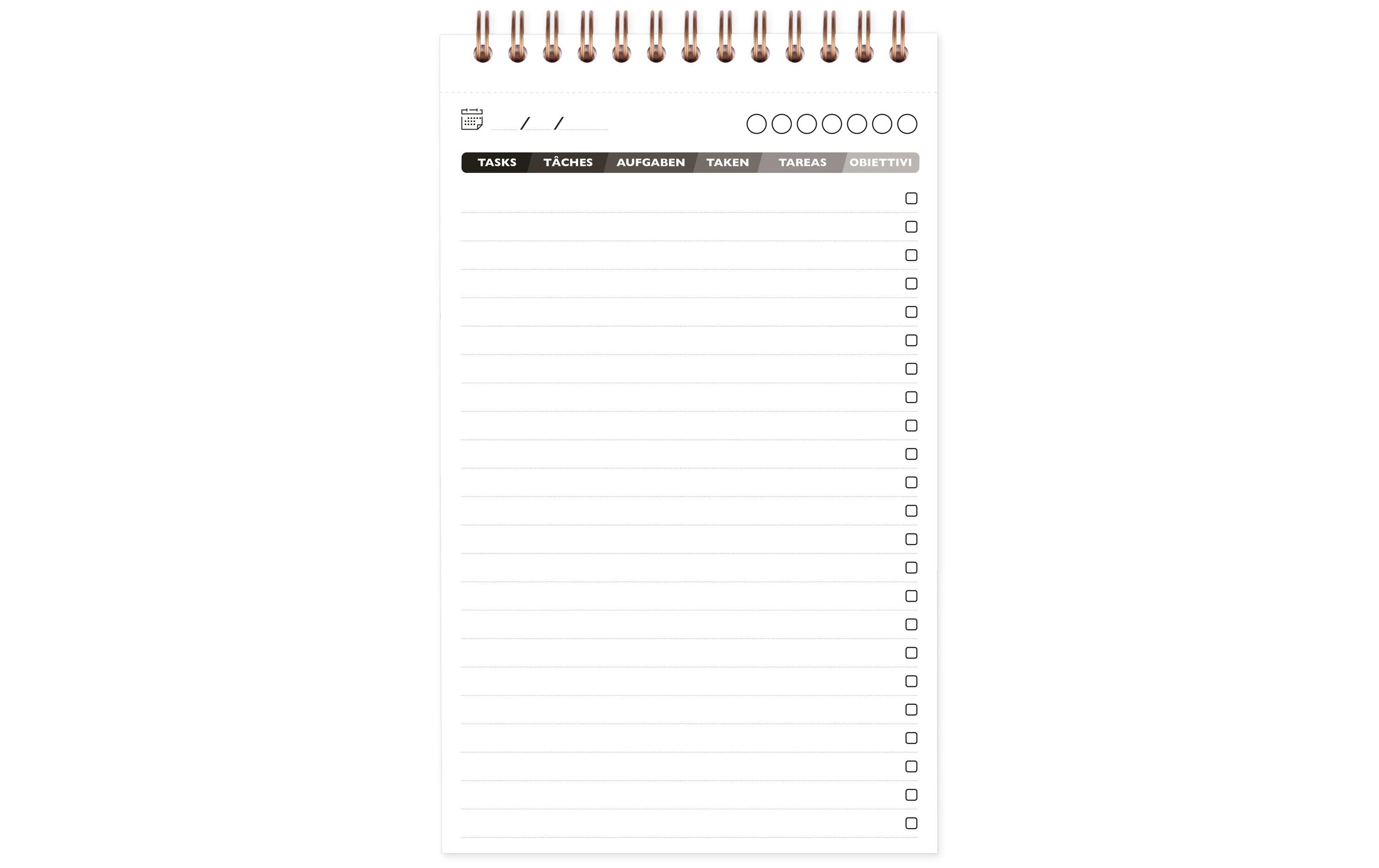 Clairefontaine TaskManager AgeBag 90gm, Tabak