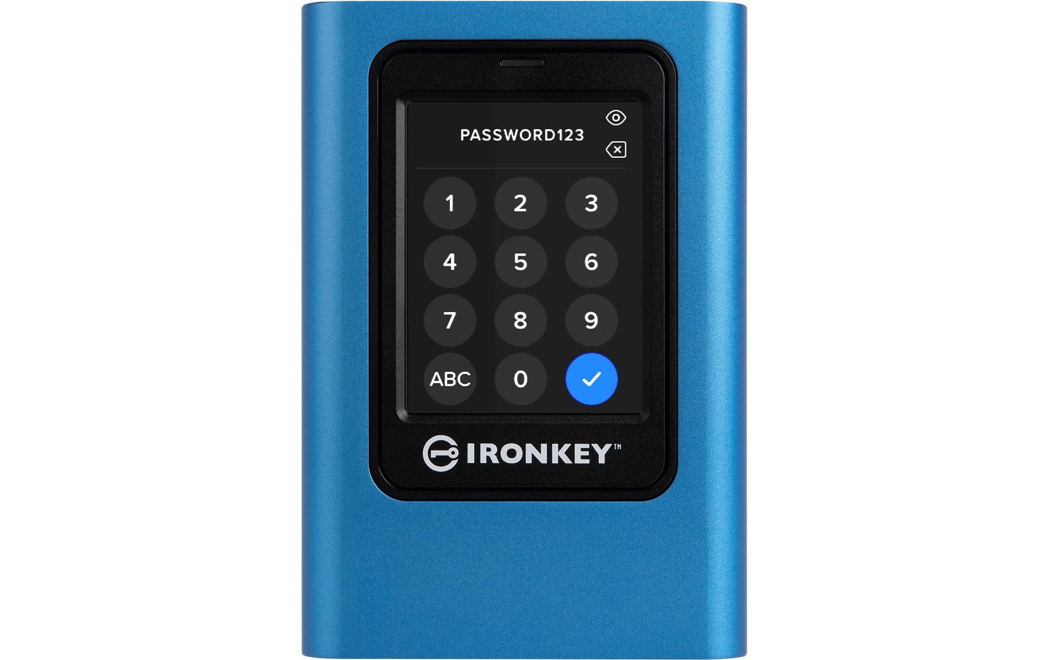 SSD Kingston IronKey VaultPrivacy 80 1920GB USB3.2 Gen1 (Type-C), 256bit-AES, FIPS 197