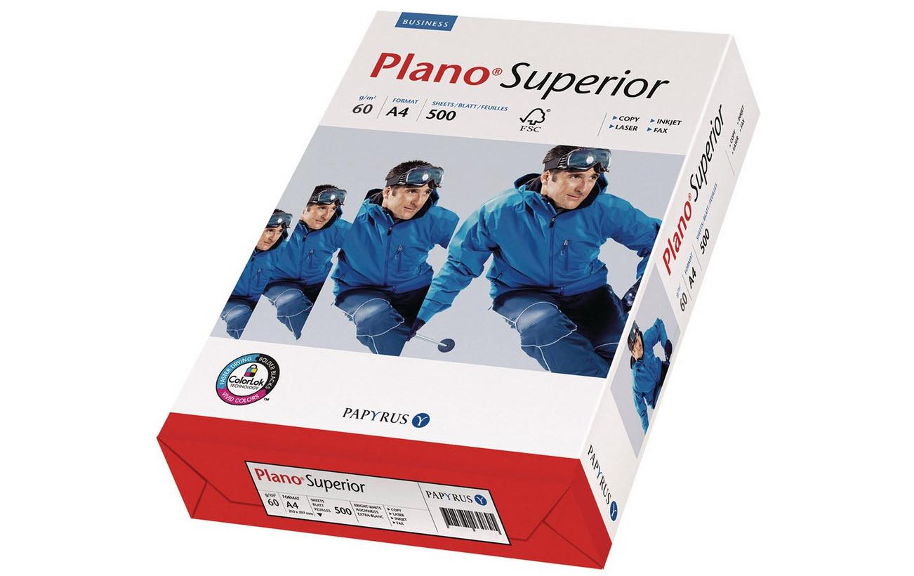 Plano Kopierpapier Superior A4, 60 g/m², 500 Stk