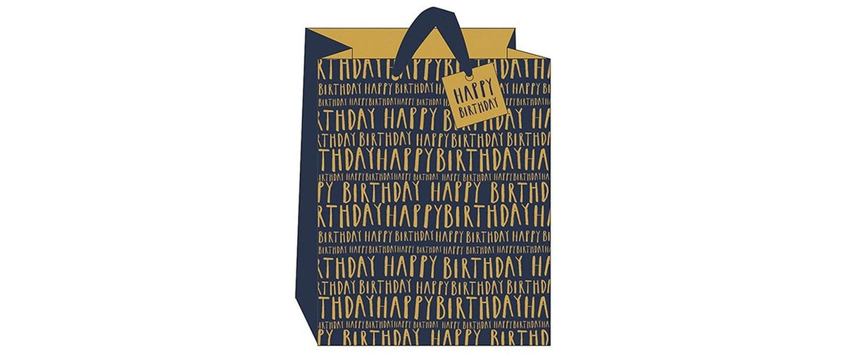 Cart Geschenktüte Happy Birthday 290 x 360 x 136mm