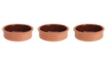 FURBER Schale 3er Set Terrakotta 3 x 200ml, Dia.12x4cm