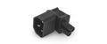Alpha Elettronica Netzadapter C5 - C14 frontal gewinkelt, C5 Buchse, C14 Stecker