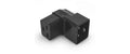 Alpha Elettronica Netzadapter C19 - C20 frontal gewinkelt, C19 Buchse, C20 Stecker