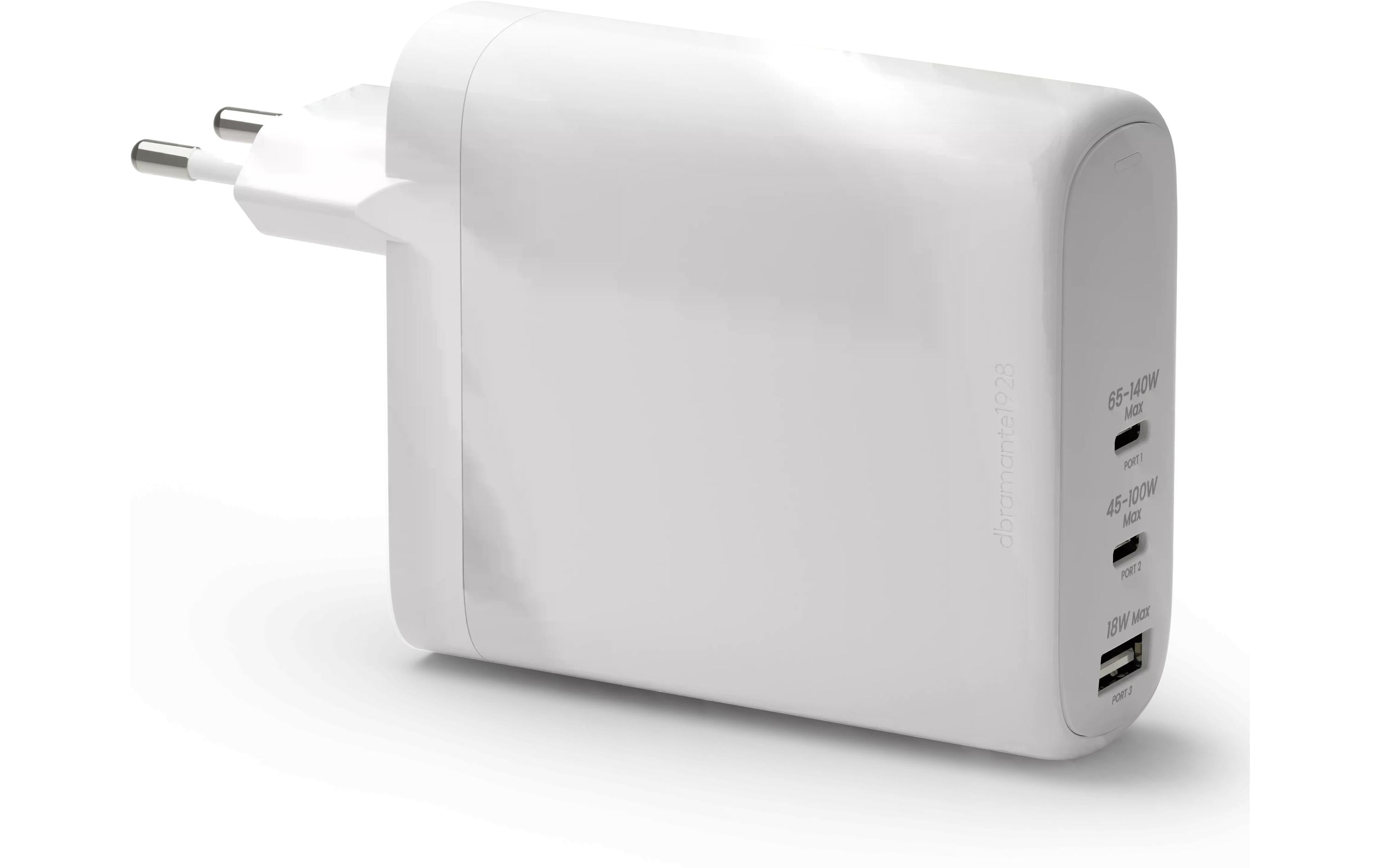 dbramante Wall Charger USB-C 140W+100W+30W White
