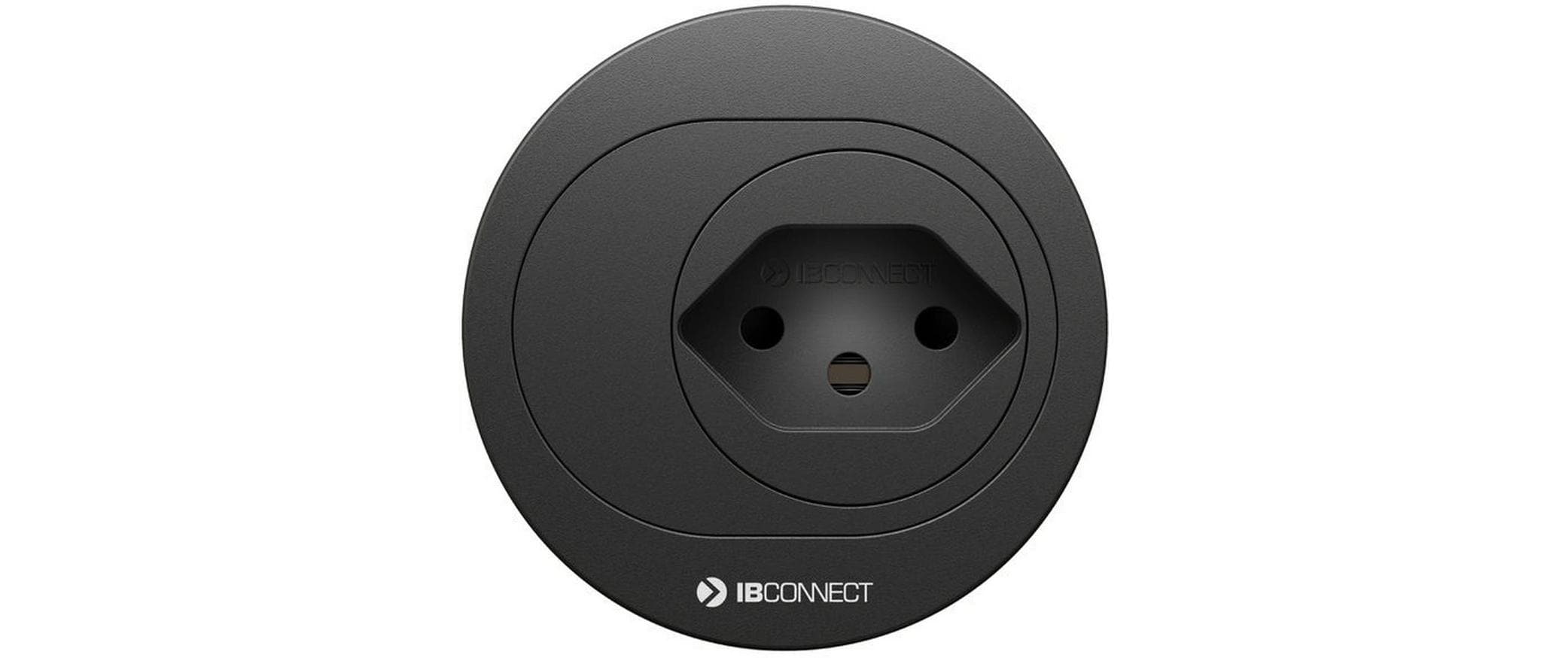 maxCONNECT ATOM Steckdoseneinheit schwarz 1x Typ 13