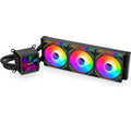 Wasserkühler Lian Li Galahad  2 LCD 360 SL AMD und Intel, Schwarz, ARGB