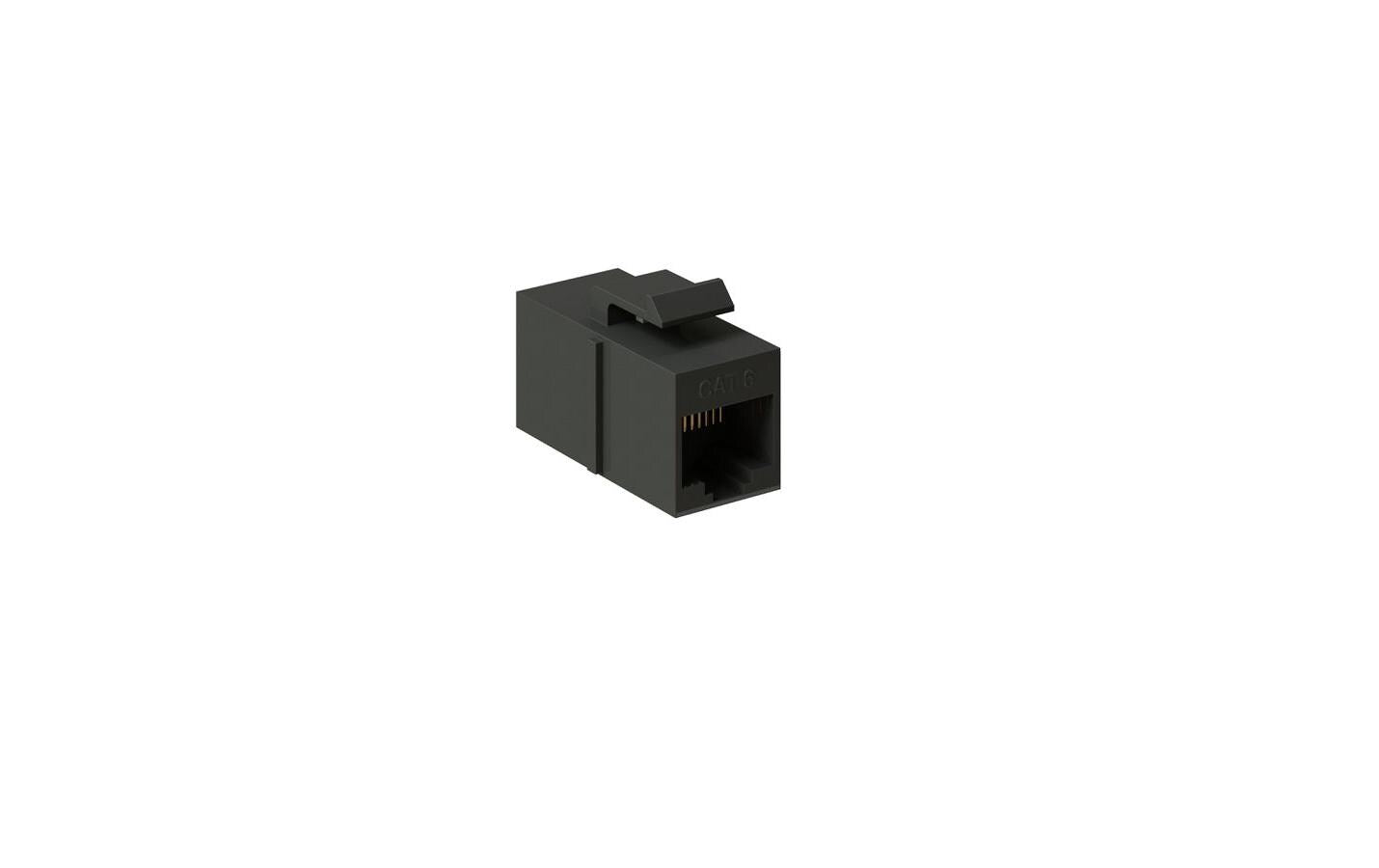 maxCONNECT Multimedia-Zubehör Einsatz Keystone, 1x RJ45 ungeschirmt UTP