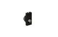 maxCONNECT Multimedia-Zubehör 45x22.5 anthrazit, 1x Stereo Miniklinke 3.5