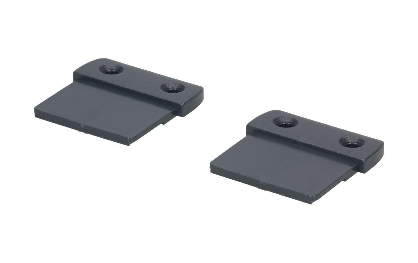 maxCONNECT CUBO Befestigungsset flach anthrazit, 2 Stück