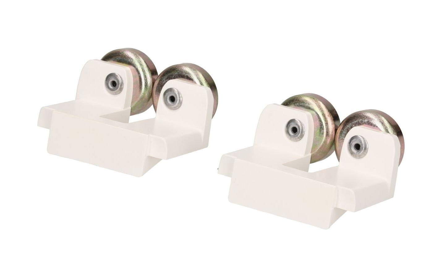 maxCONNECT CUBO Befestigungsset erhöht weiss, mit Magnet, 2 Stück