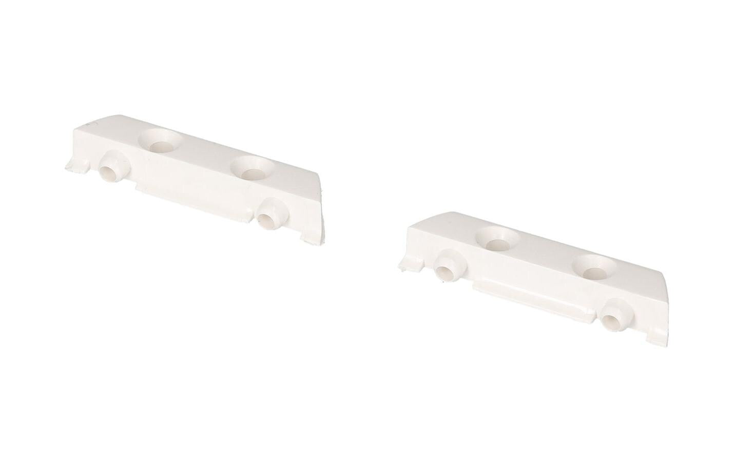 maxCONNECT CUBO Befestigungsset 90° weiss, 2 Stück