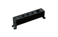 maxCONNECT CUBO Steckdoseneinheit schwarz 3x Typ 13 1x Leermodul