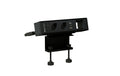 maxCONNECT CUBO T Steckdoseneinheit schwarz 2x Typ 13 1x USB-A/C 1x Leer