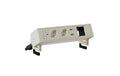 maxCONNECT SUPRA Steckdoseneinheit weiss 2x Typ 13 1x USB-A/C 1x Leermodul