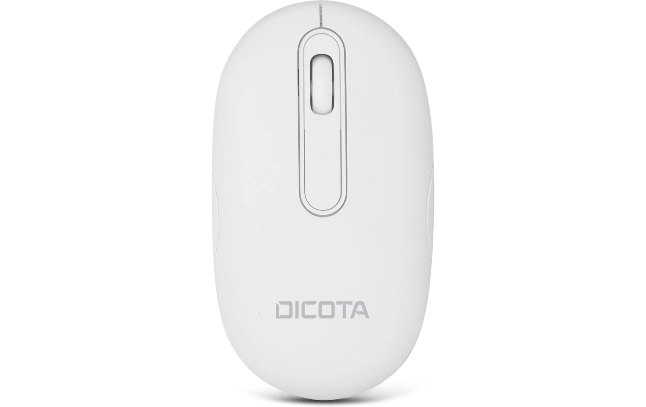 Dicota Bluetooth Maus Desktop weiss