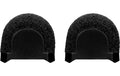 Shure 2x Windschutz, schwarz