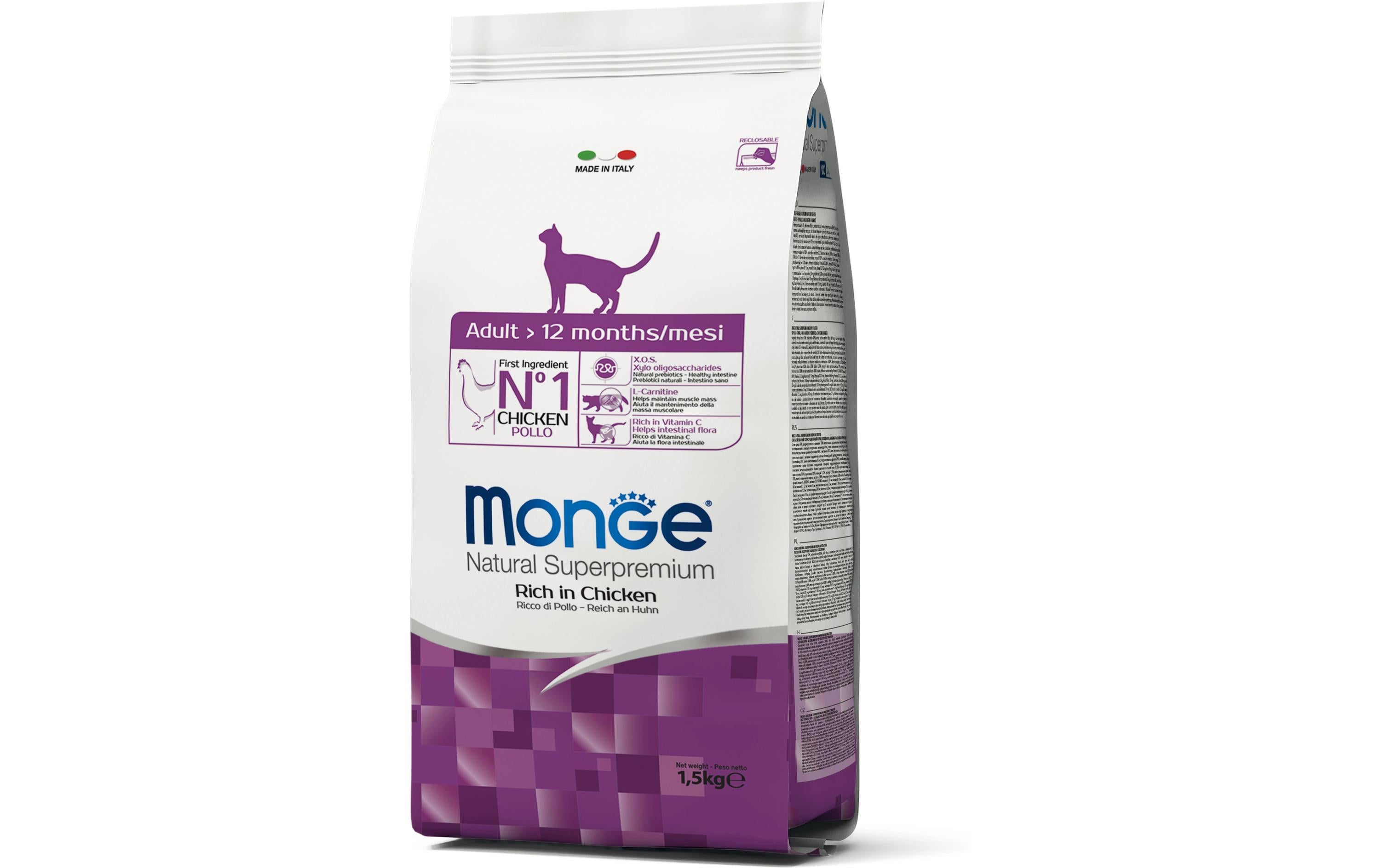 Monge Cat Adult Chicken 1.5kg