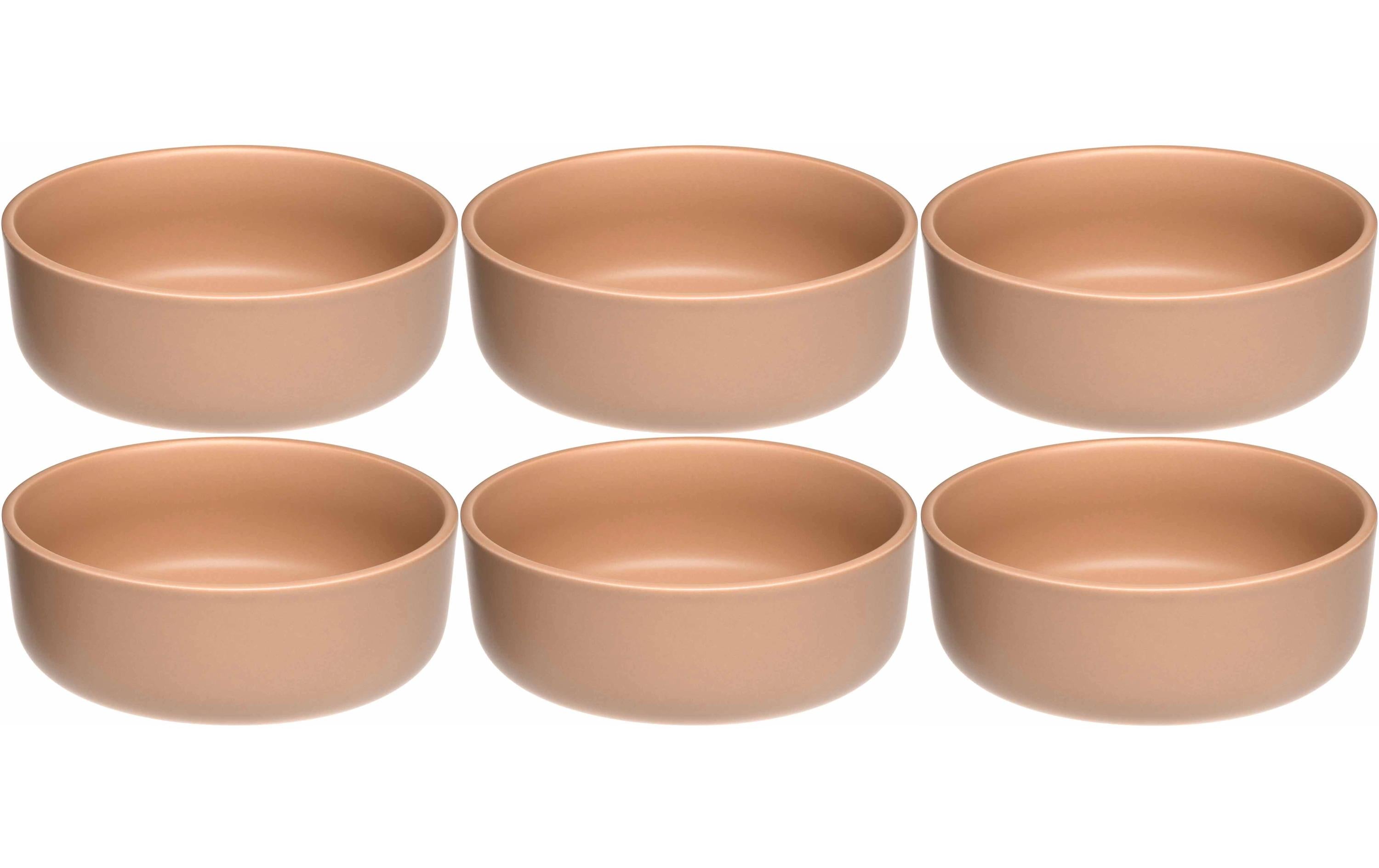 Leonardo Schale Roma 16 apricot 6 Stk., 16x7cm, Inhalt 870ml