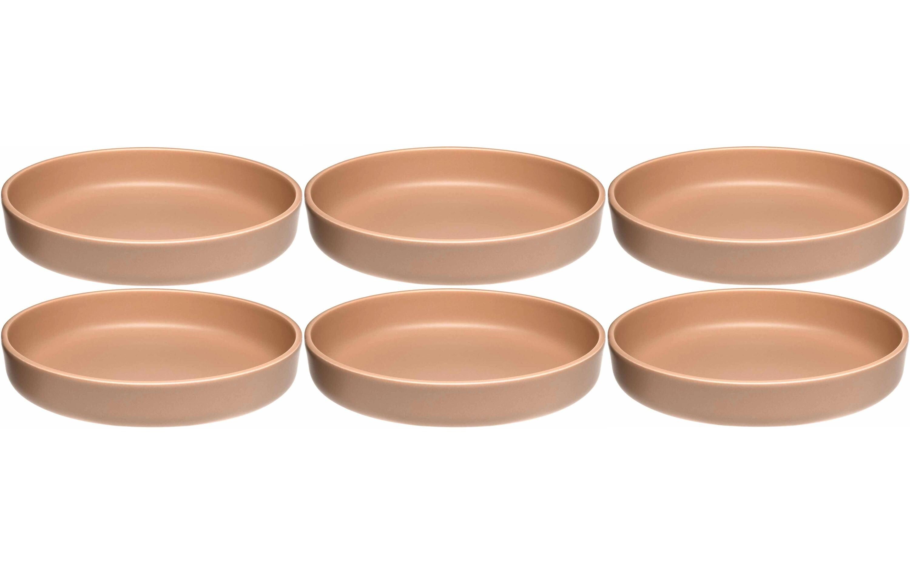 Leonardo Teller Roma tf20 apricot 6 Stk., 20x4cm