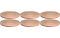 Leonardo Teller Roma 27 apricot 6 Stk., 27x2cm