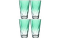 Leonardo Trinkglas Twist, 300ml grün grün, 4 Stück, 300 ml