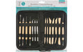 Glorex Gravur und Modellierwerkzeug Set 14-teilig