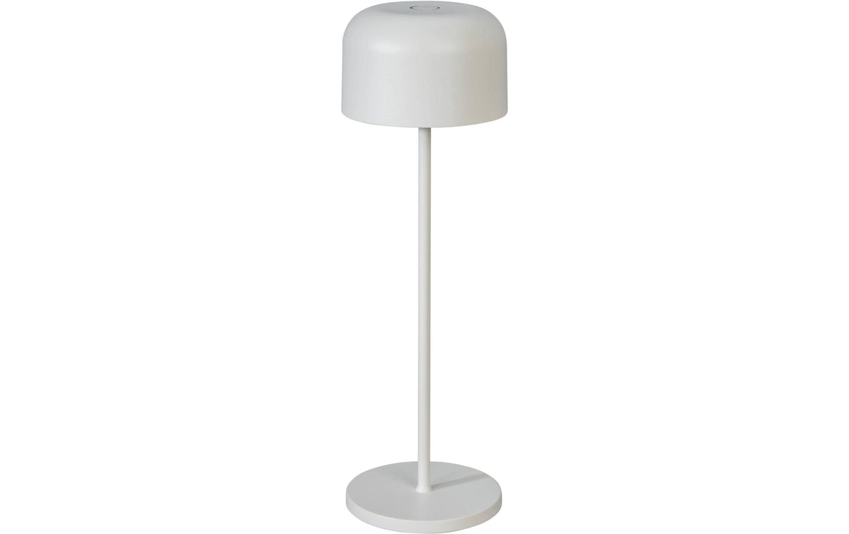 Konstsmide USB-Tischleuchte Lille Weiss LED ww 2200/2700K, Akku, Dimmbar / IP54