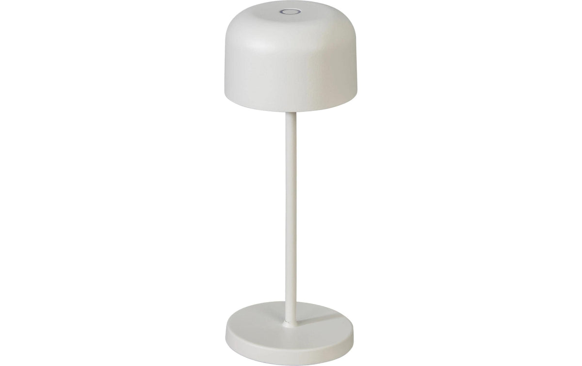 Konstsmide USB-Tischleuchte Lille MINI Weis LED ww 2200/2700K, Akku, Dimmbar / IP54