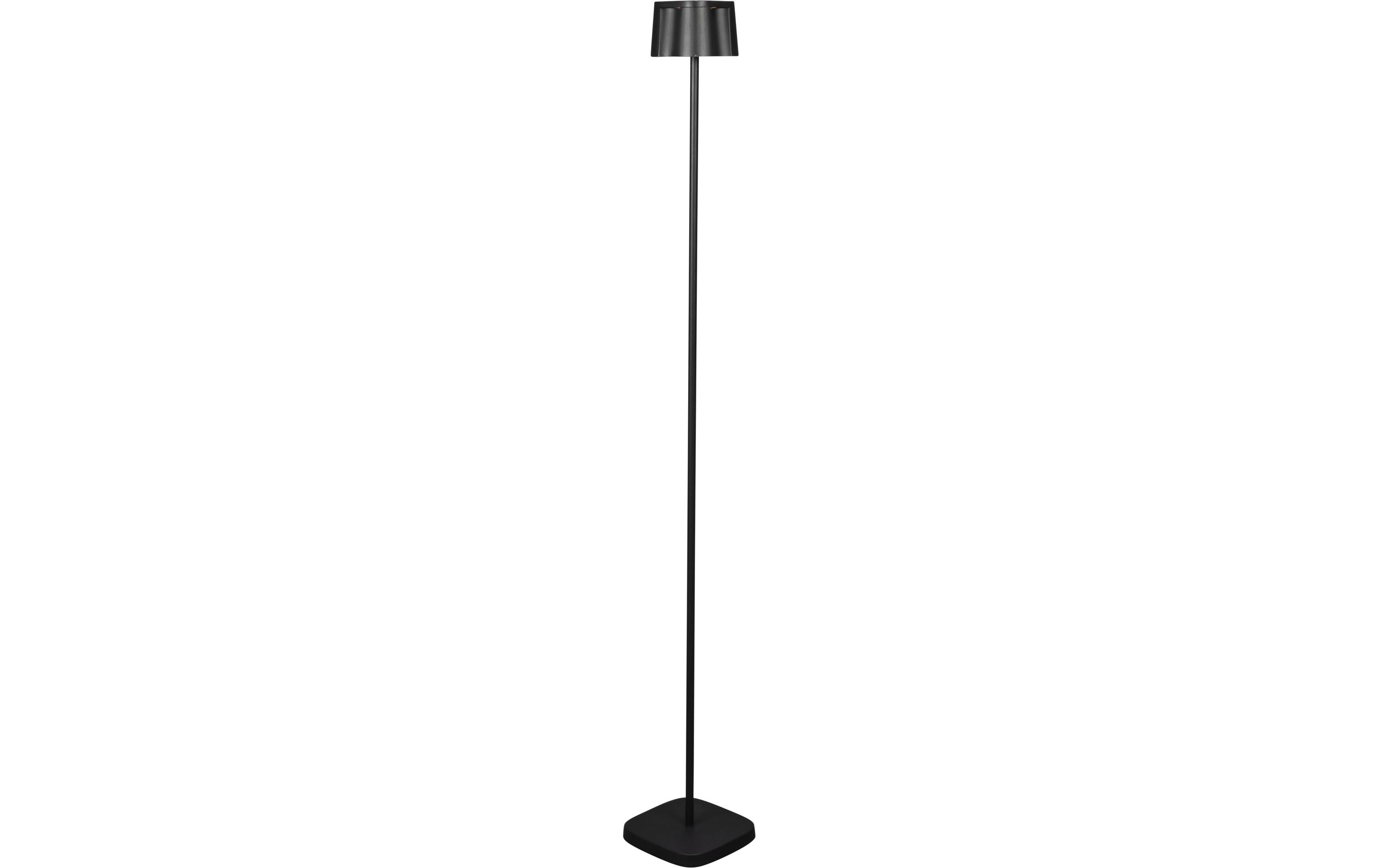 Konstsmide USB-Stehleuchte Nice Schwarz LED ww 2700/3000K, Akku, Dimmbar / IP54