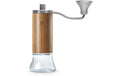 Eureka Kaffeemühle BabyGrinder Walnussholz Handkaffeemühle Walnussholz, GlasBehälter