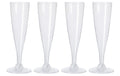 FURBER Sektgläser 130ml 4er Set 4 x 130ml, Polypropyleen