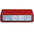 Lexon Digitalwecker Flip Classic LCD, inkl. USB-C Ladekabel, Rot