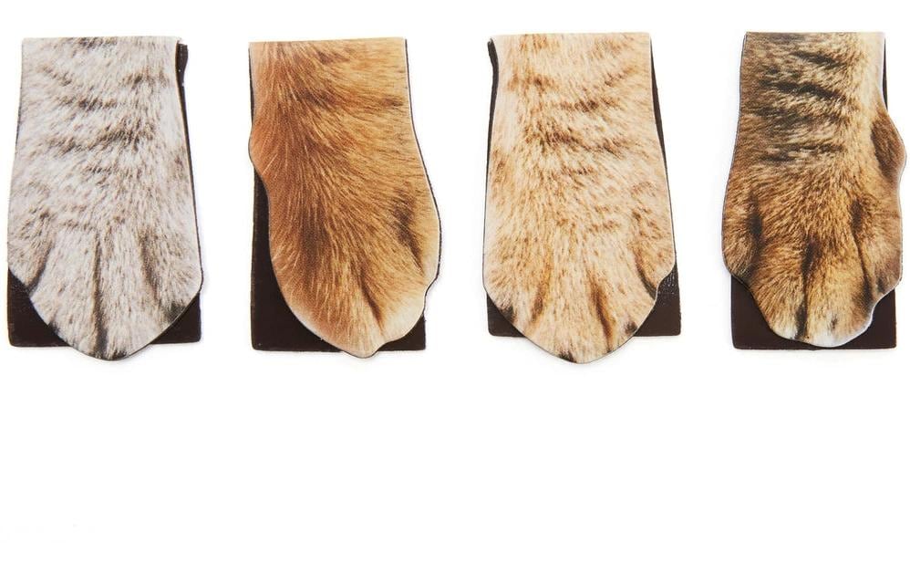 Kikkerland Lesezeichen Katzenpfoten