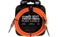 Ernie Ball 6416 Kabel Instrumentenkabel, 3.04 m, orange, Flex