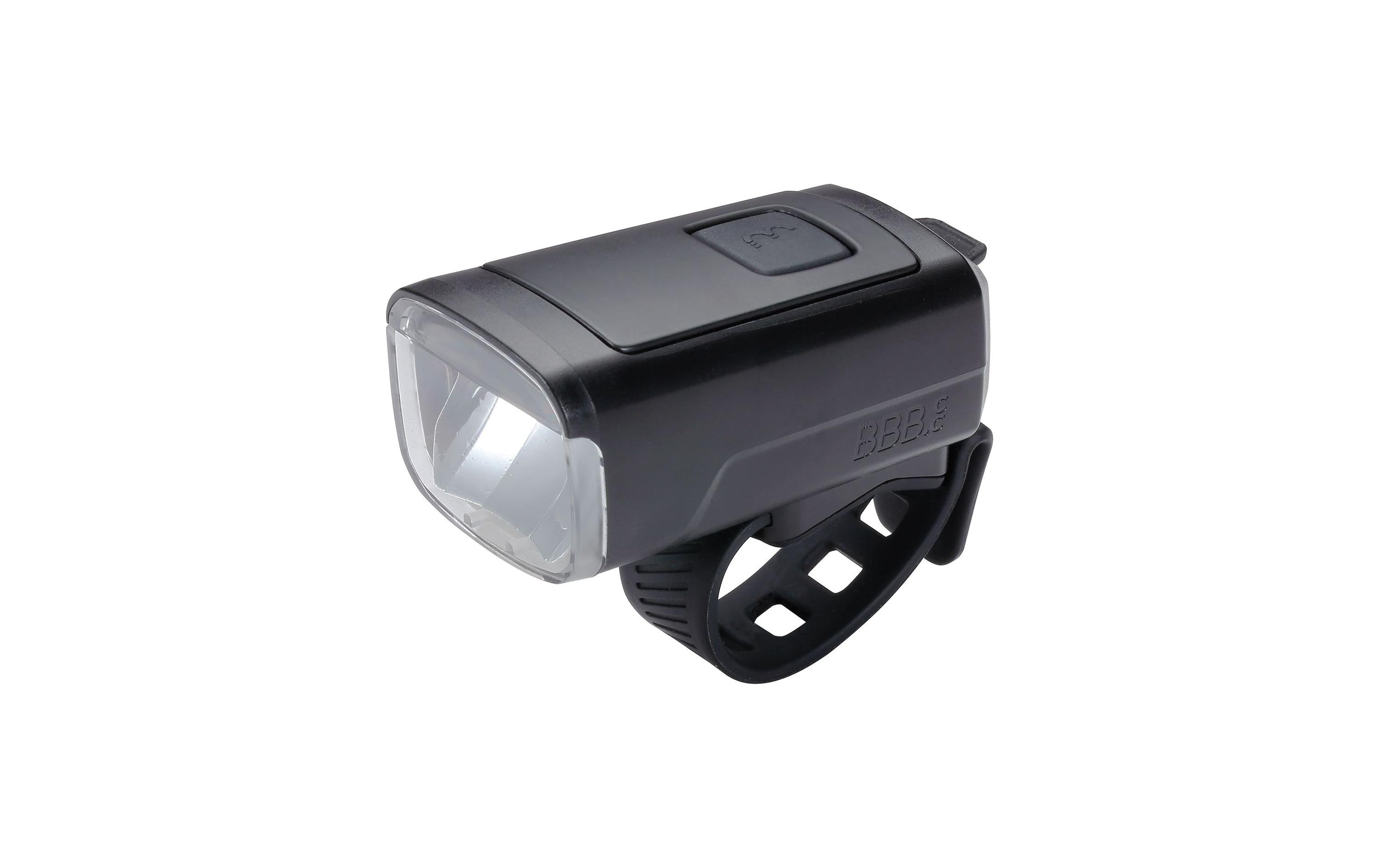 BBB Frontlicht Stud50 Strap 200 Lumen Akku 4 Modi, Schnellverschluss