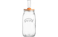 Kilner Fermentationsset 3 Liter inkl. Silikondeckel, Luftschloss