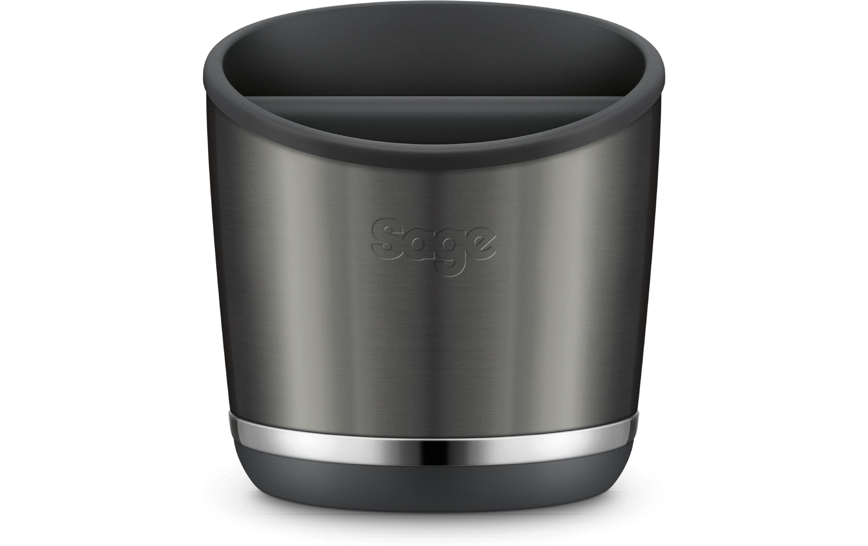 Sage Knock Box 20 Black Stainless Steel 20 Pucks