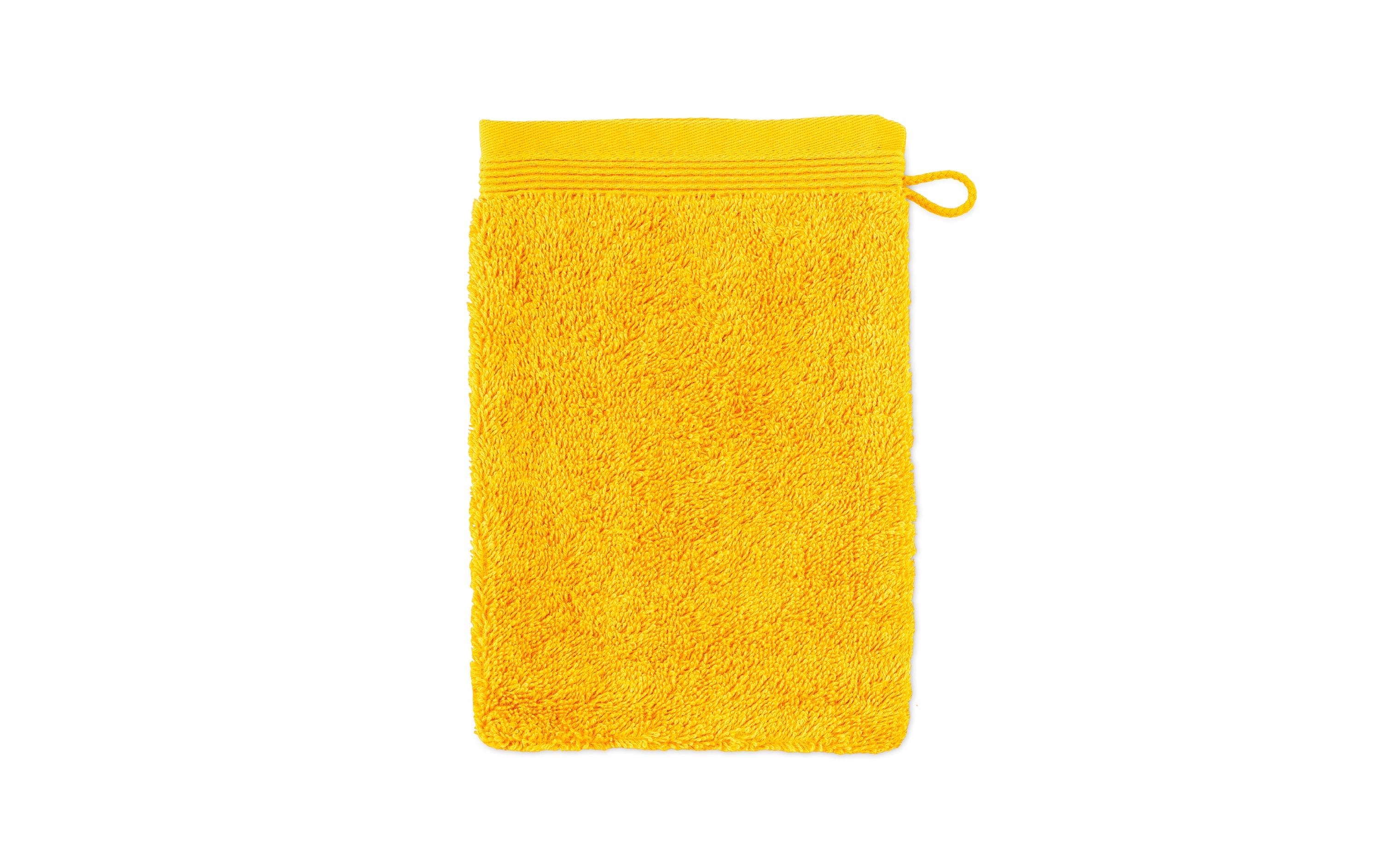 Möve Waschhandschuh Superwuschel 15x20cm, 100% Baumwolle, gold