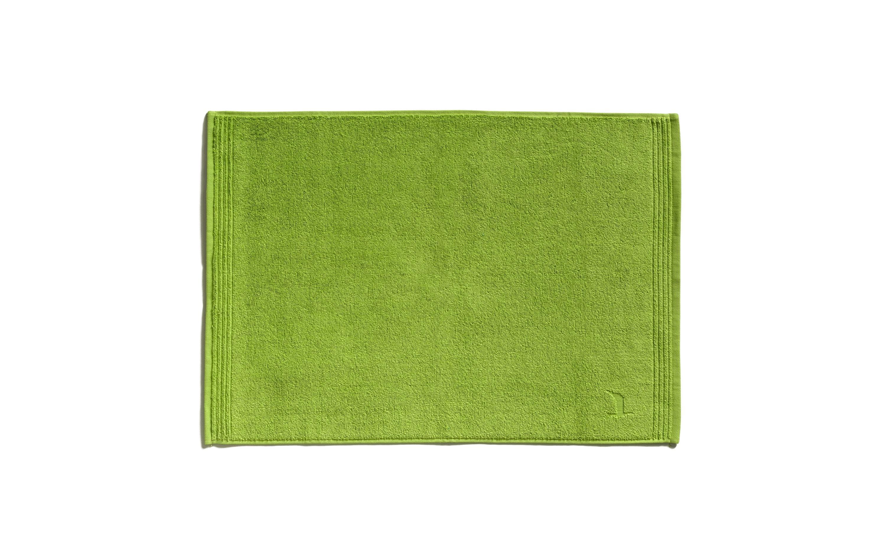 Möve Duschvorlage Superwuschel 50x70cm, 100% Baumwolle, peridot