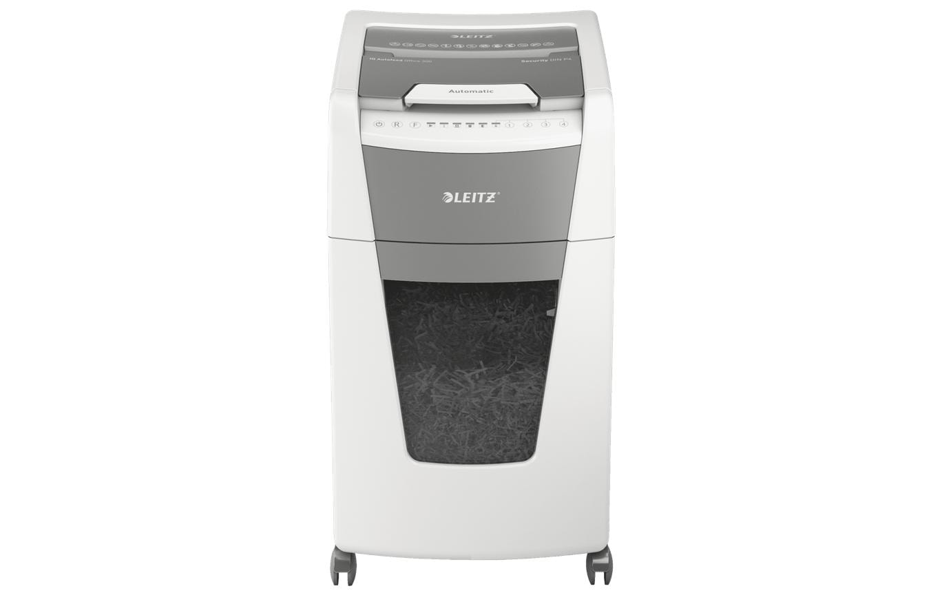 Leitz Aktenvernichter IQ Autofeed Office300 P-4, 300 Blatt