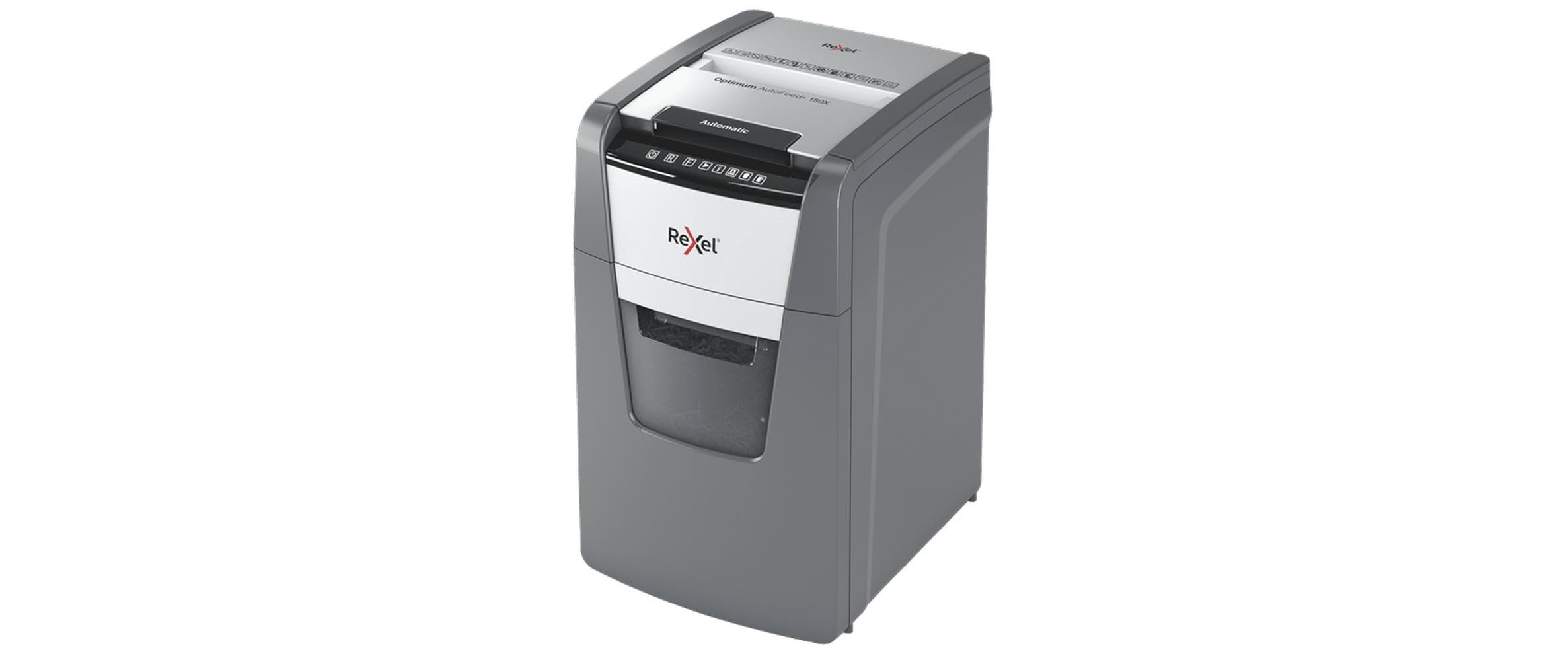 Rexel Aktenvernichter Optimum Autofeed+150X 4x28mm Partikelschnitt