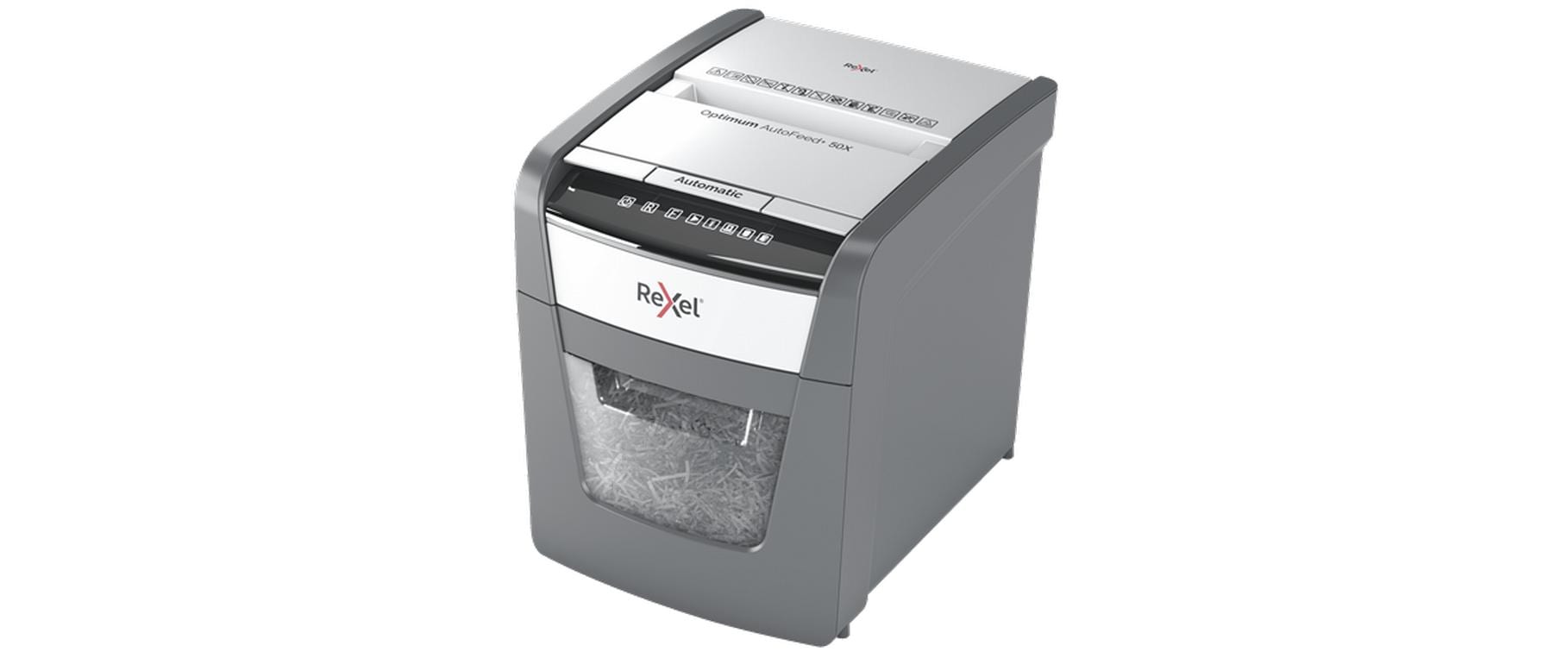 Rexel Aktenvernichter Optimum Autofeed+ 50X 4x28mm Partikelschnitt