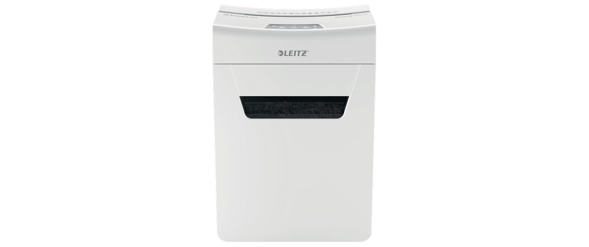 Leitz Aktenvernichter IQ Protect Premium 6M P-5, 6 Blatt, grau/weiss