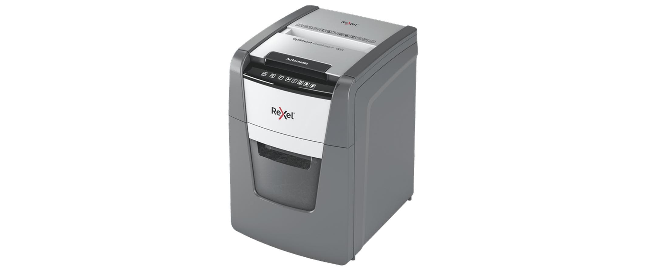 Rexel Aktenvernichter Optimum Autofeed+ 90X 4x28mm Partikelschnitt