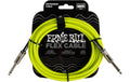 Ernie Ball 6414 Kabel Instrumentenkabel, 3.04 m, grün, Flex