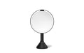 Simplehuman Sensorspiegel 20cm,Schwarz matt 5-fach Vergrösserung,Helligkeit verstellbar