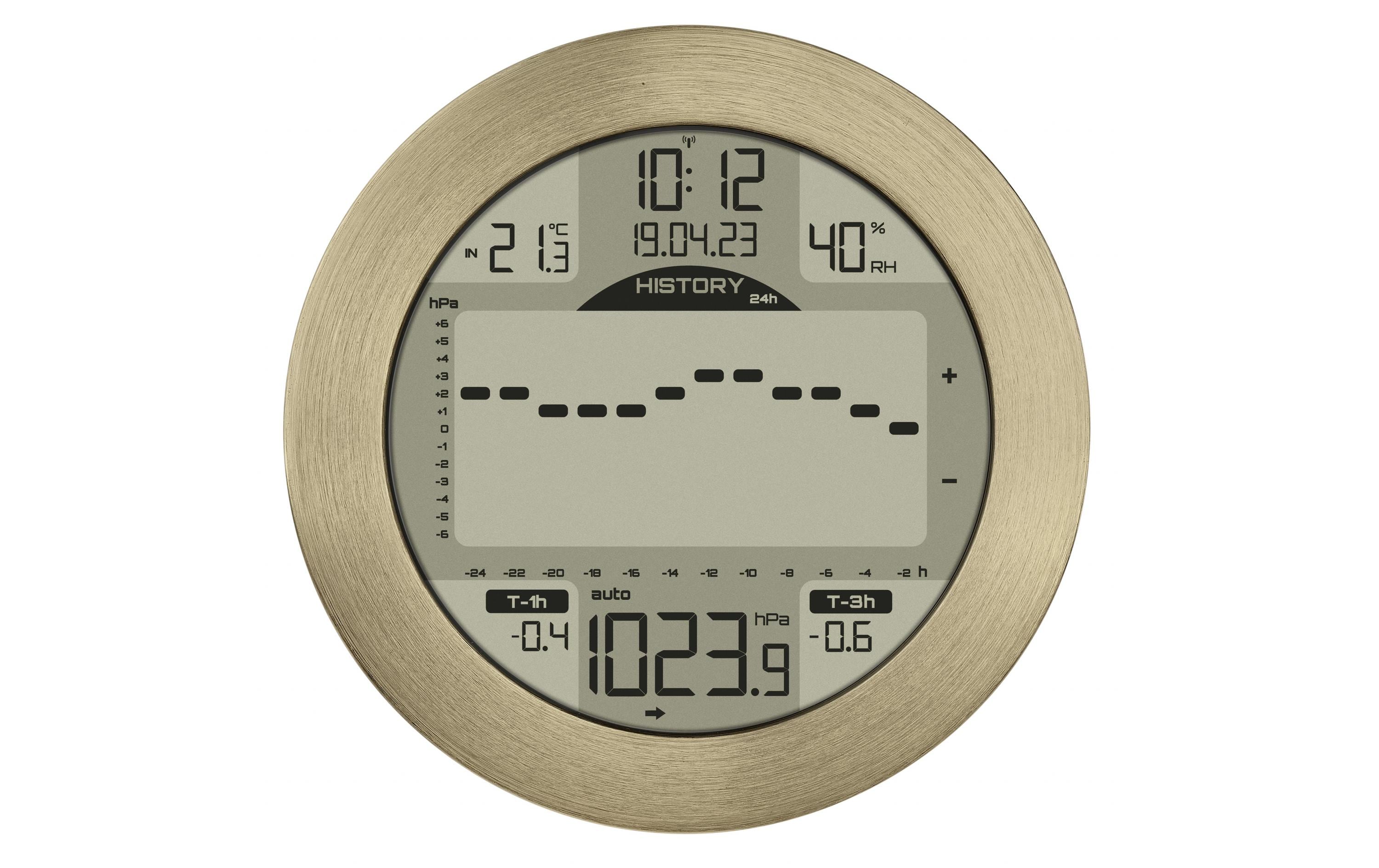TFA Maritime METEOMAR silber 35.1124.53 / 35.010878
