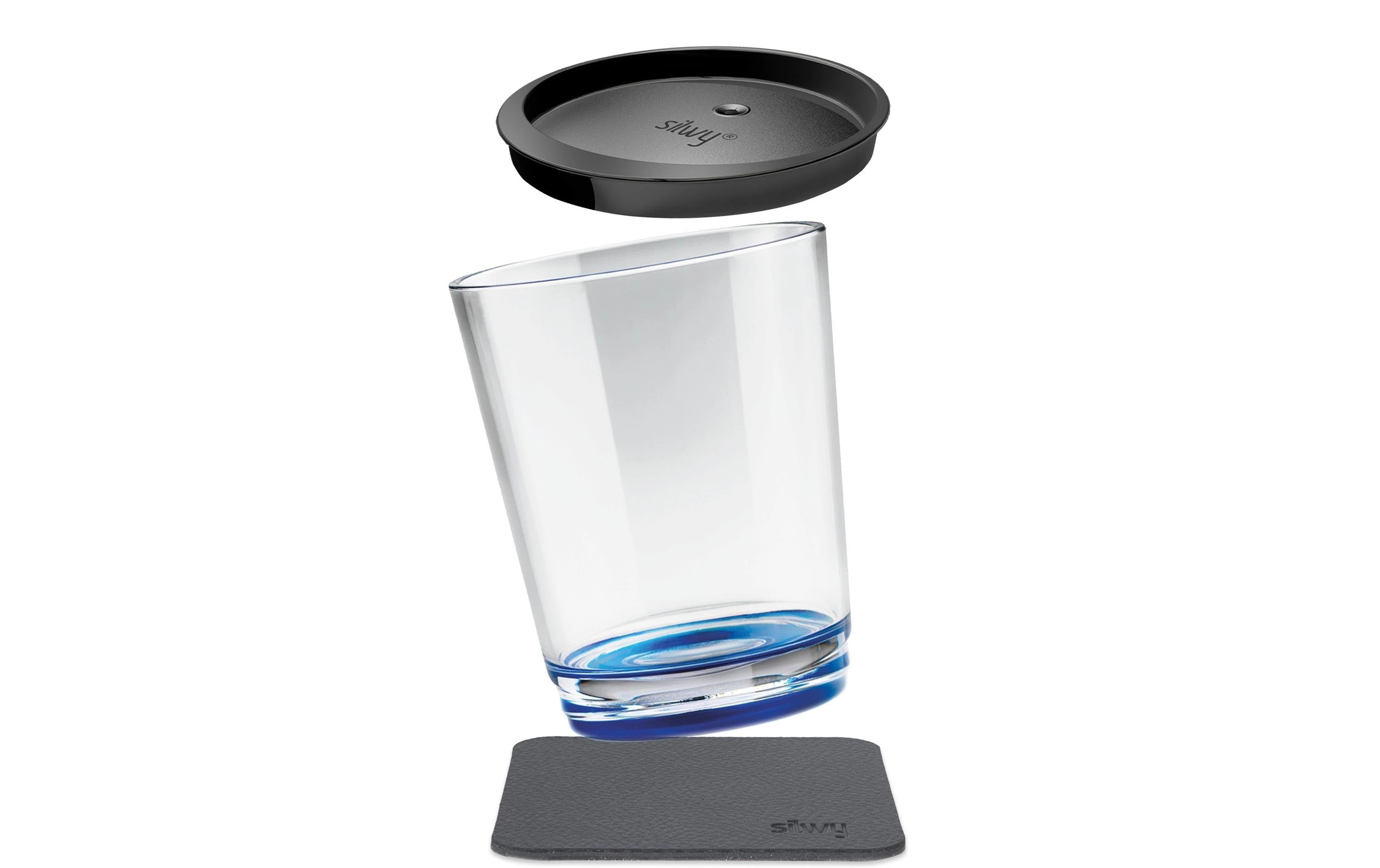 silwy Magnet-Kunststoff-Trinkbecher Triple LUI BLUE